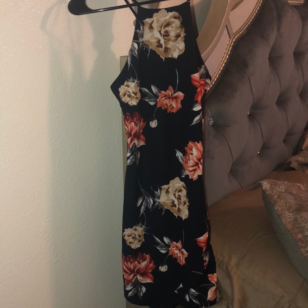 Flower design dress
